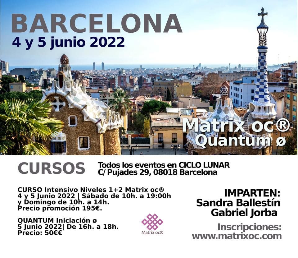 Curso Matrix oc\u00ae | Barcelona