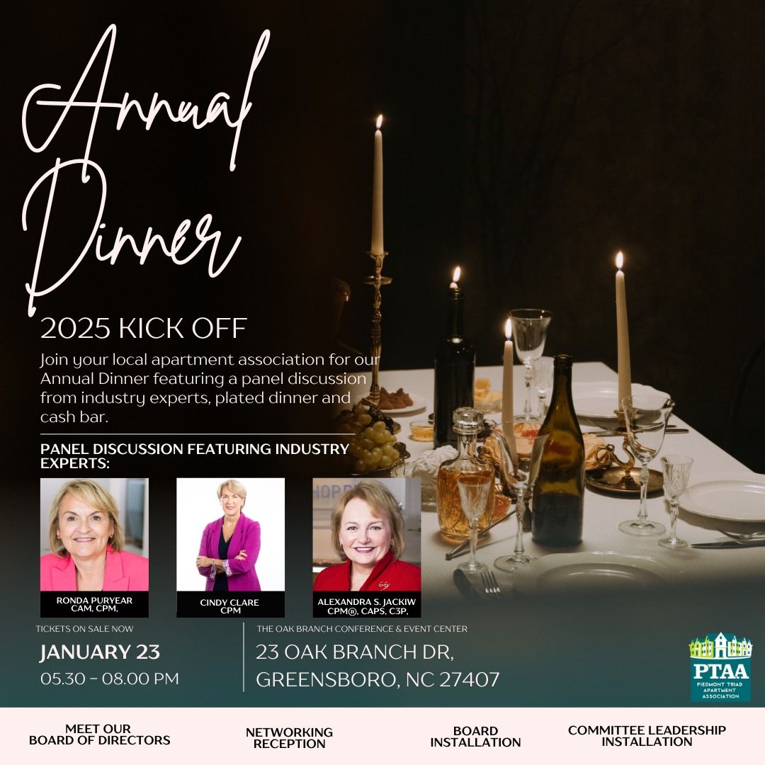 PTAA 2025 Annual Dinner