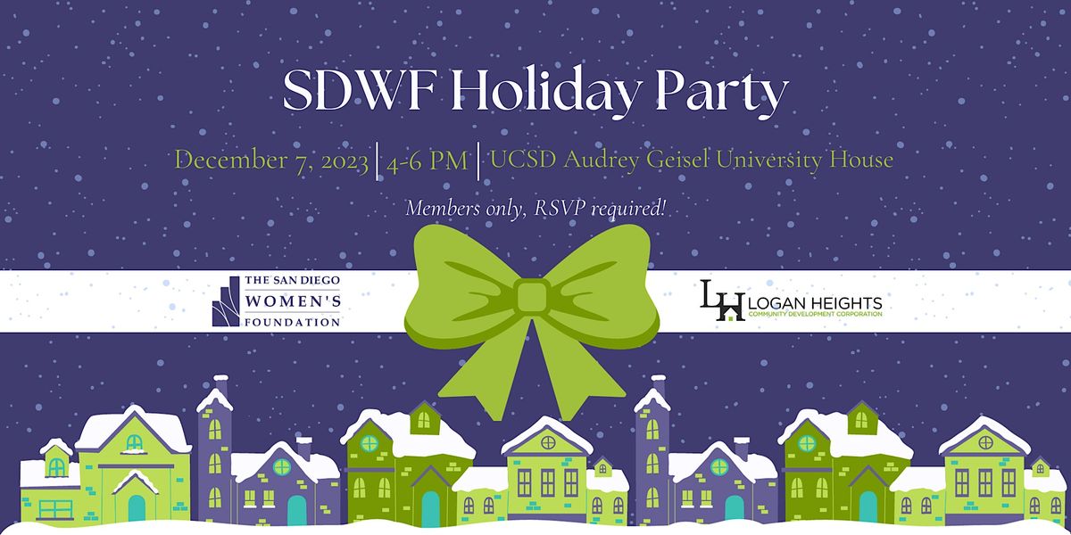 SDWF Holiday Party with a Purpose 2023