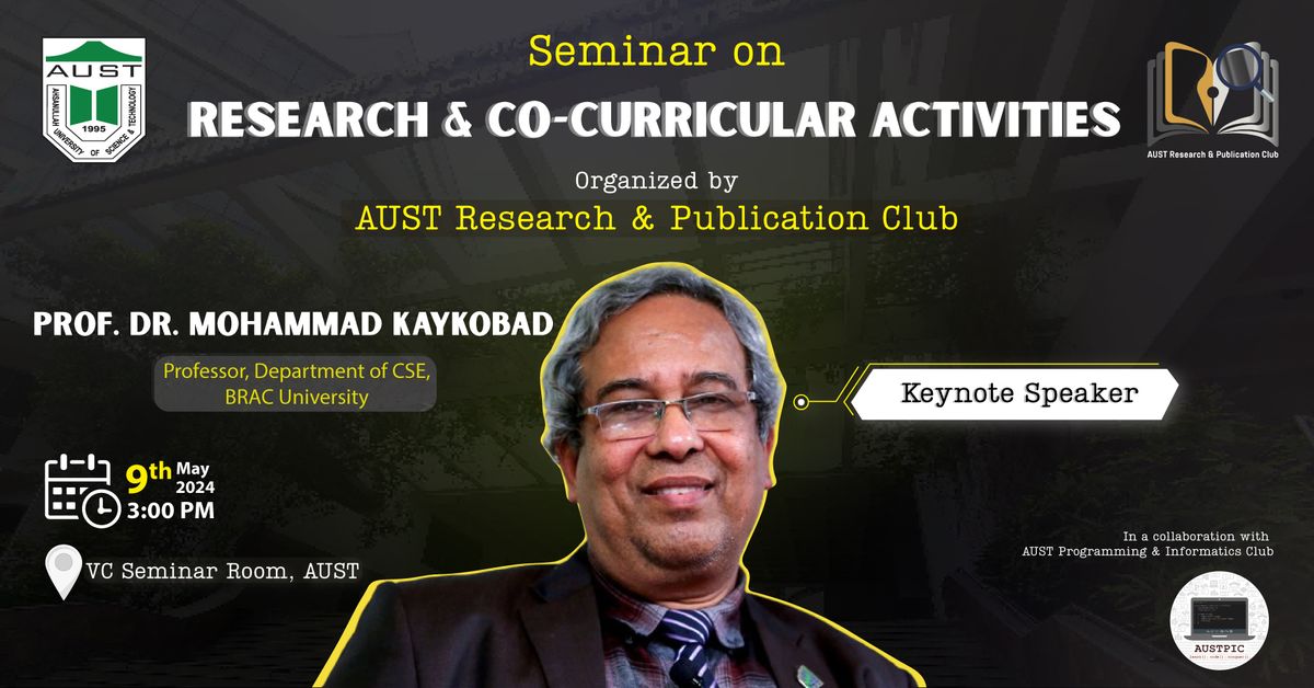 Seminer on Research and Co-curricular Activities
