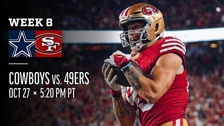 49ers vs COWBOYS BUS R\/T FROM NORTH BEACH IN SF TO LEVI'S STADIUM 10\/27\/24