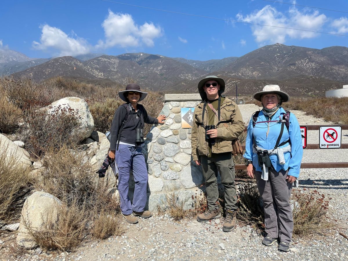 Field Trip and Survey of North Etiwanda Preserve Saturday, October 5, 2024