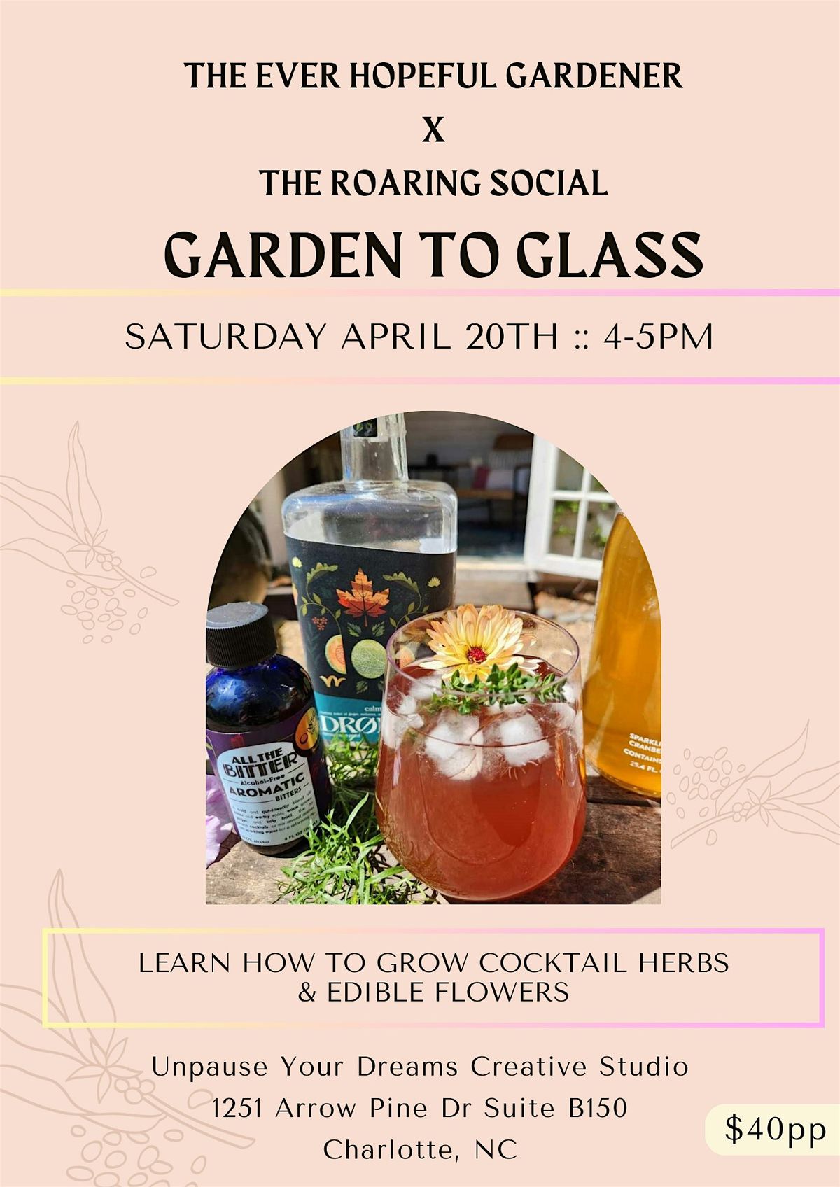 Garden to Glass Experience