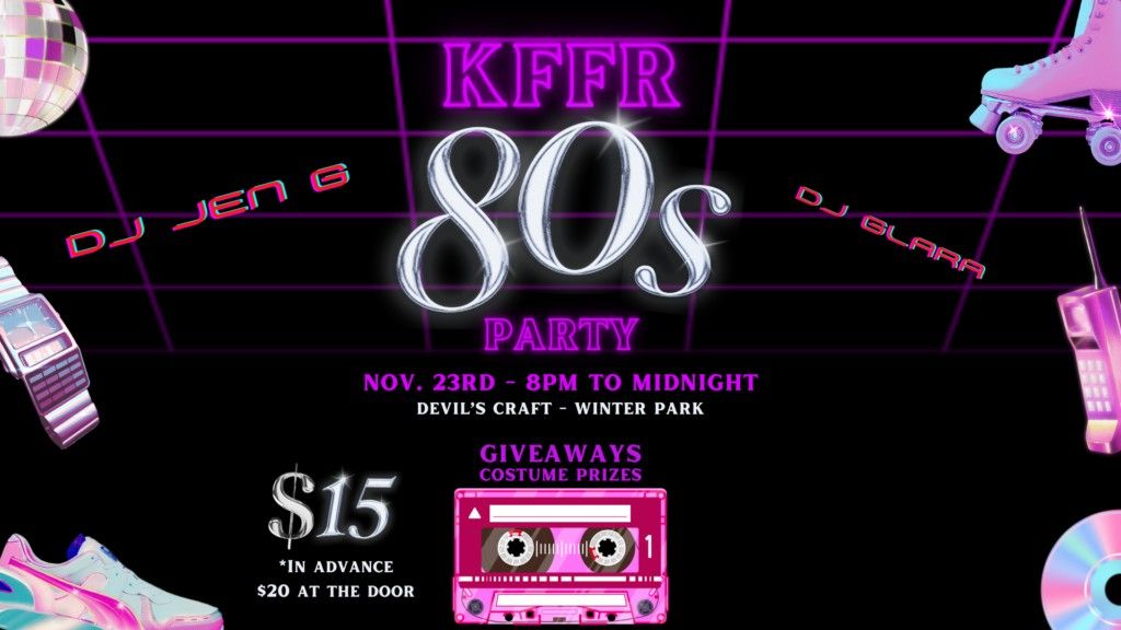 8th Annual KFFR 80s Dance Party