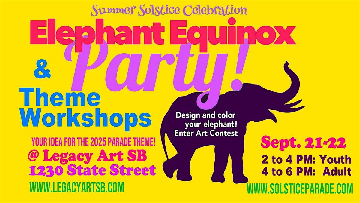 Elephant Equinox Party!