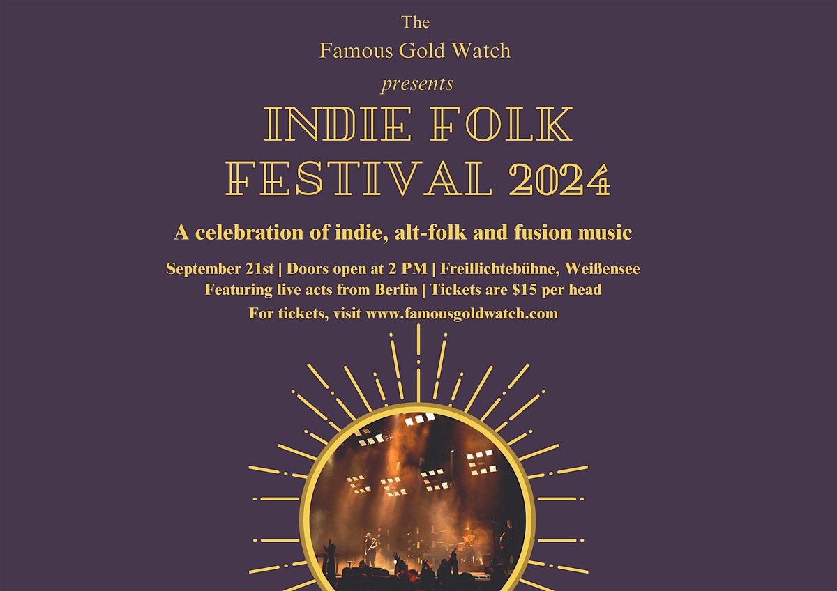 Folk Festival 2024, Freilichtb\u00fchne, Wei\u00dfensee