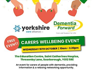 Carers Wellbeing Event- Scarborough