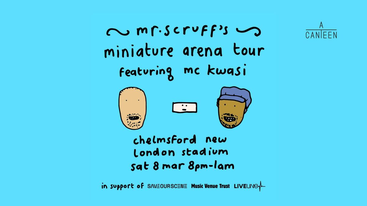 Mr Scruff All Night Long - Miniature arena tour 2025 CHELMSFORD