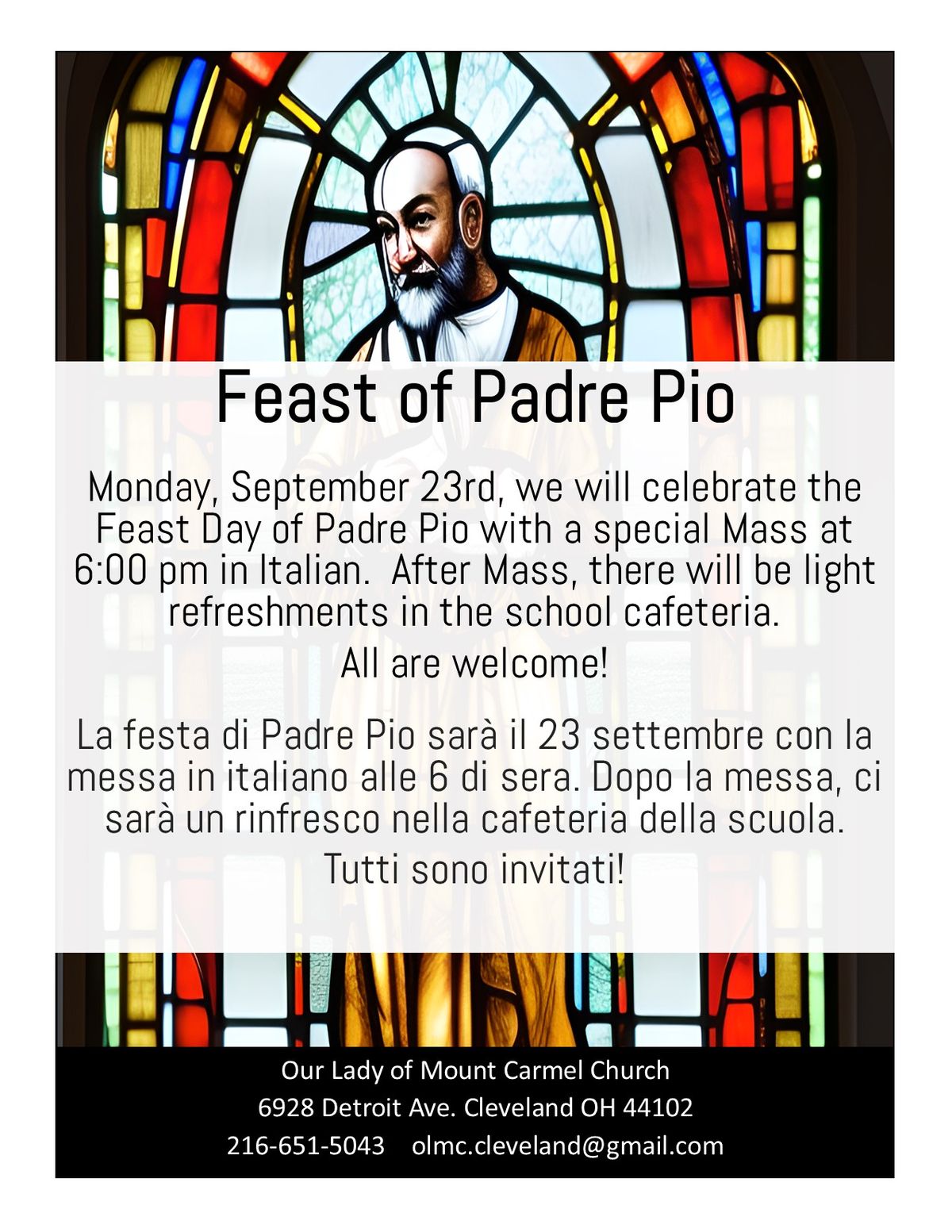 Feast of Padre Pio