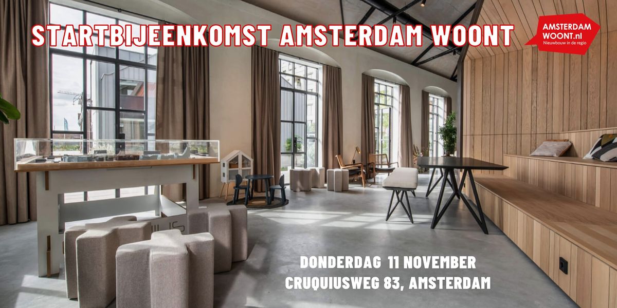 Startbijeenkomst verzelfstandiging Amsterdam Woont