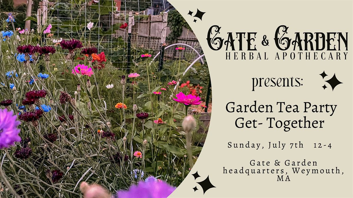 Garden Tea Party Get Together