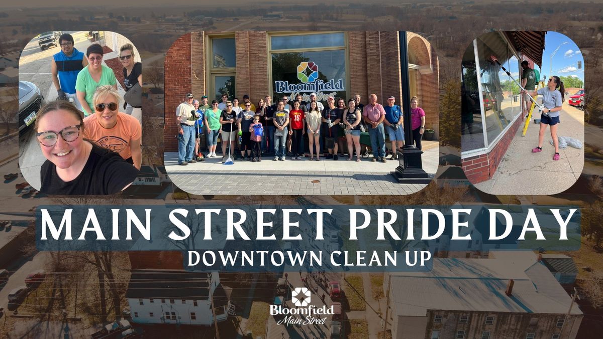 Main Street Pride Day-Downtown Clean Up