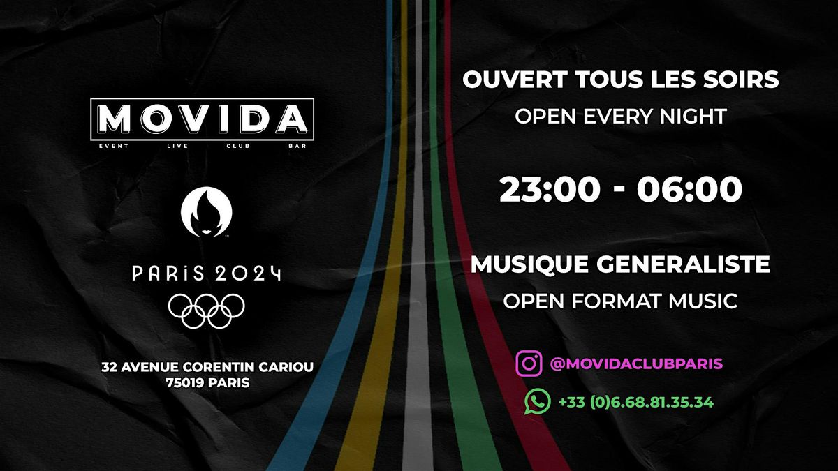 MOVIDA CLUB - OPEN EVERY NIGHT - OUVERT TOUS LES SOIRS