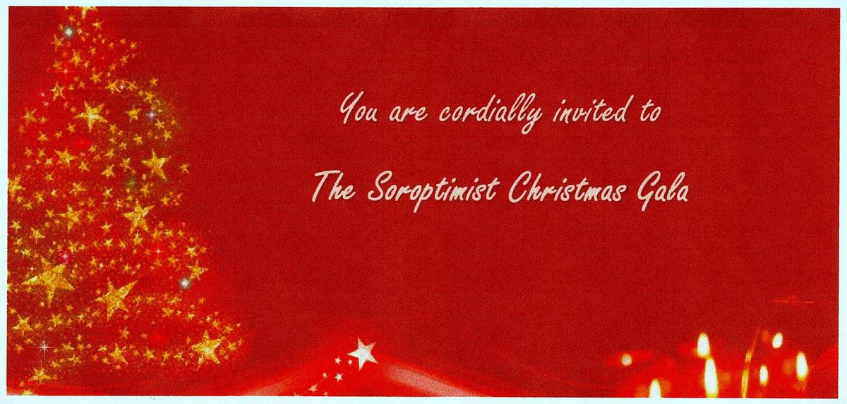 The Soroptimist Christmas Gala