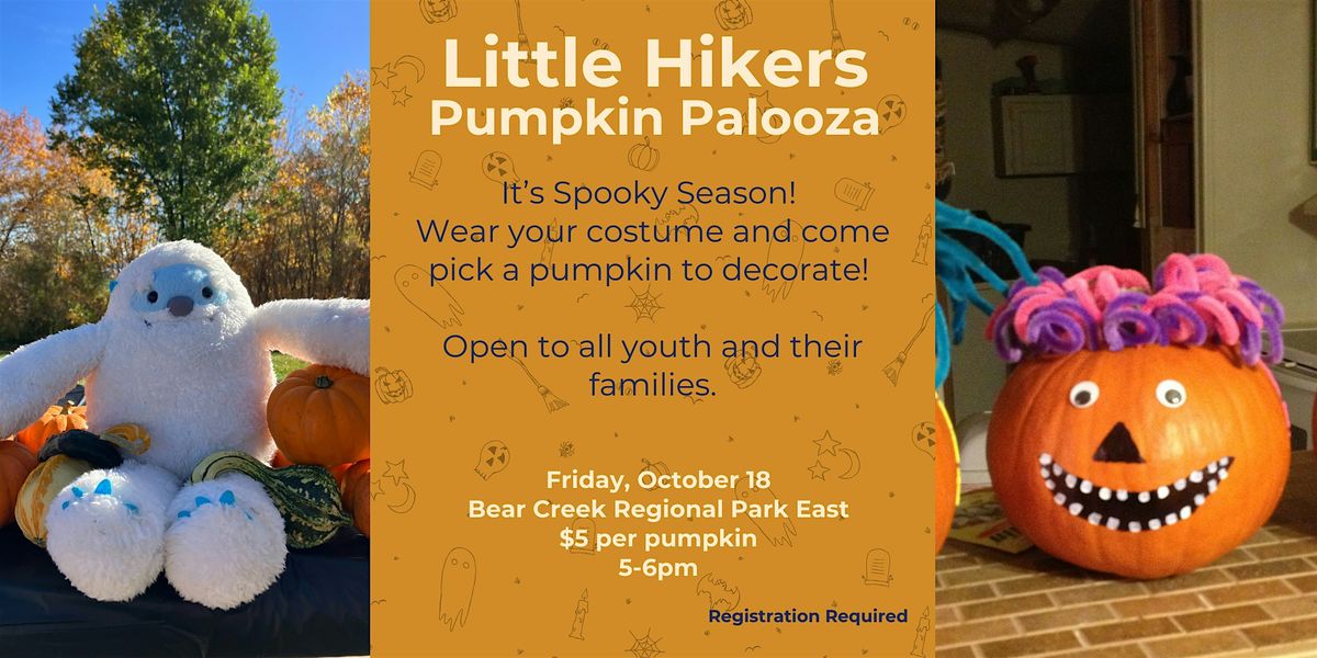 Little Hikers Pumpkin Palooza