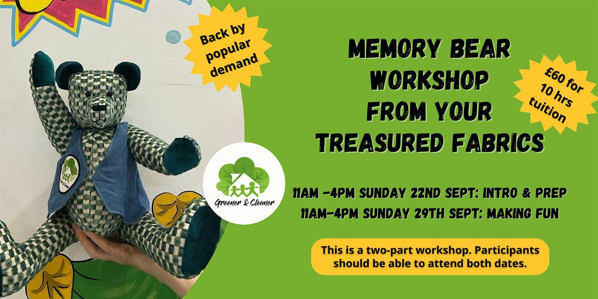 Memory Bear Making Workshop