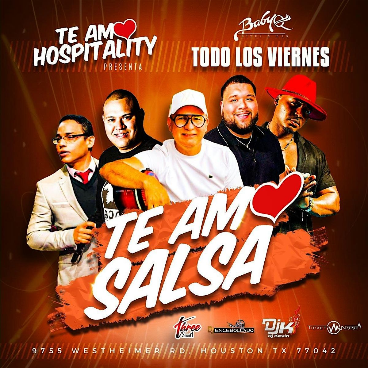 Te Amo Salsa : Three Sound, Dj Encebollado & Dj Kevin.