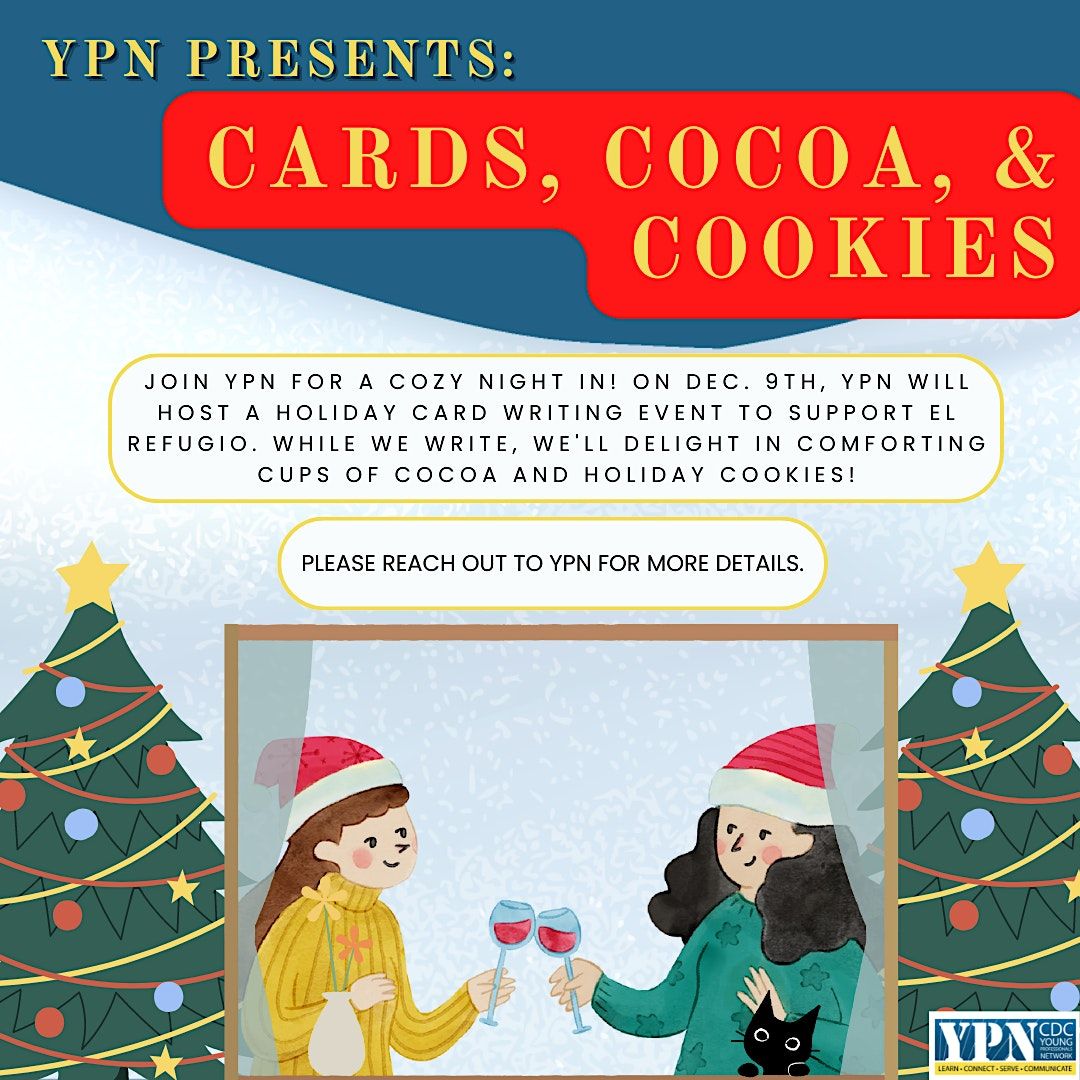 YPN Cards, Cocoa & Cookies