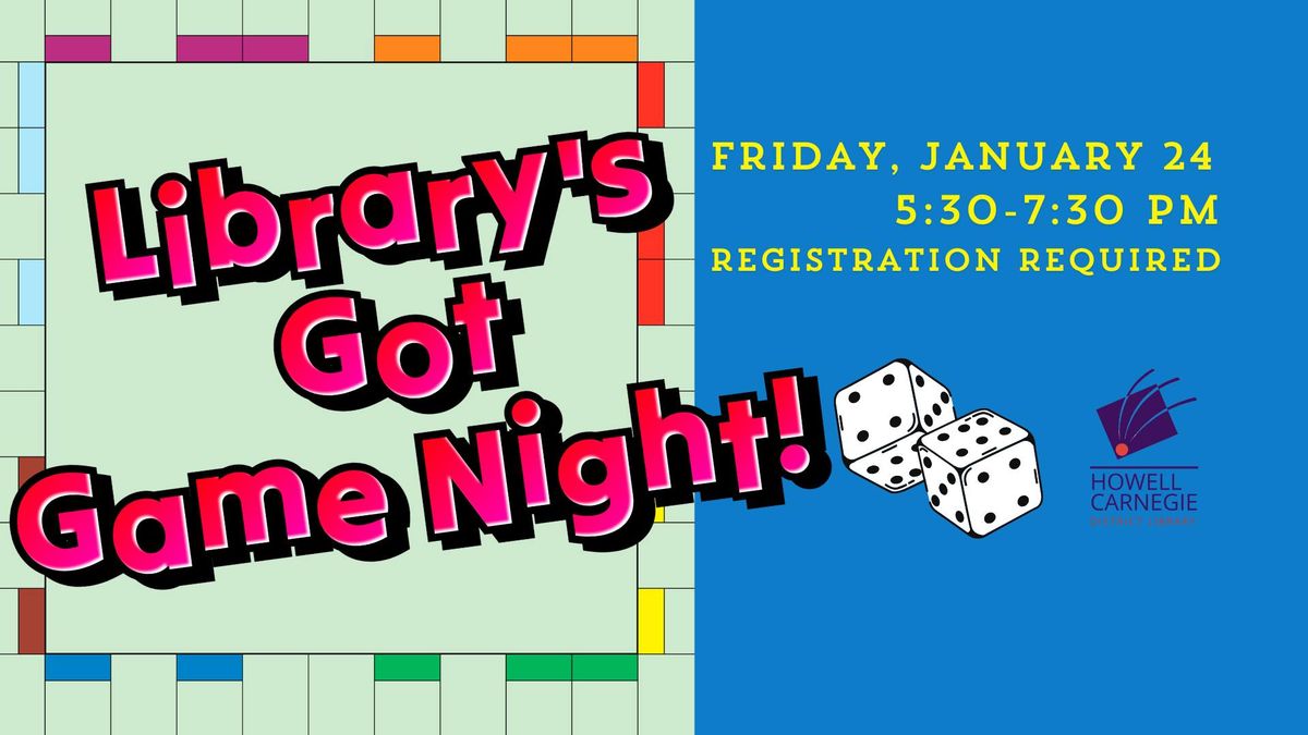 Library's Got Game Night