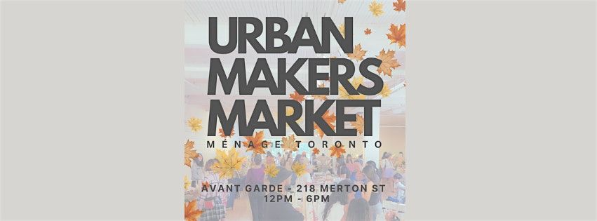 URBAN MAKERS MARKET