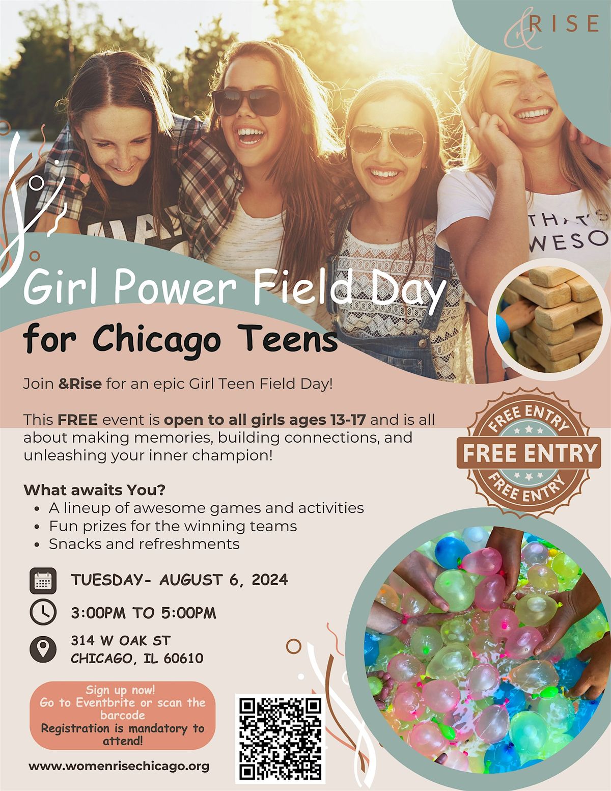 Girl Power Field Day for Chicago Teens