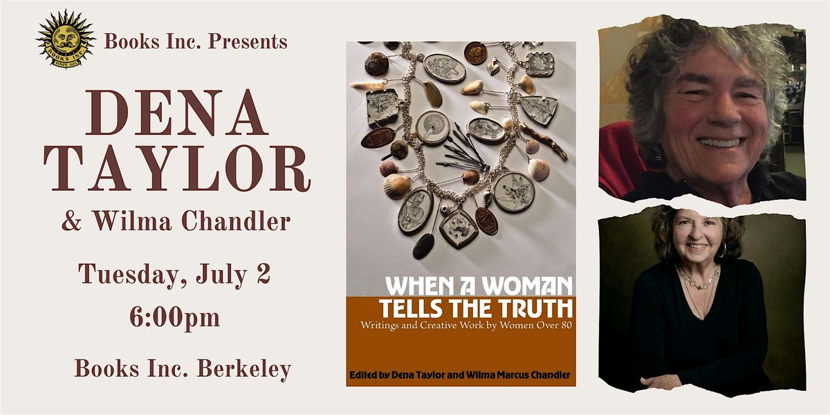 DENA TAYLOR & WILMA CHANDLER at Books Inc. Berkeley