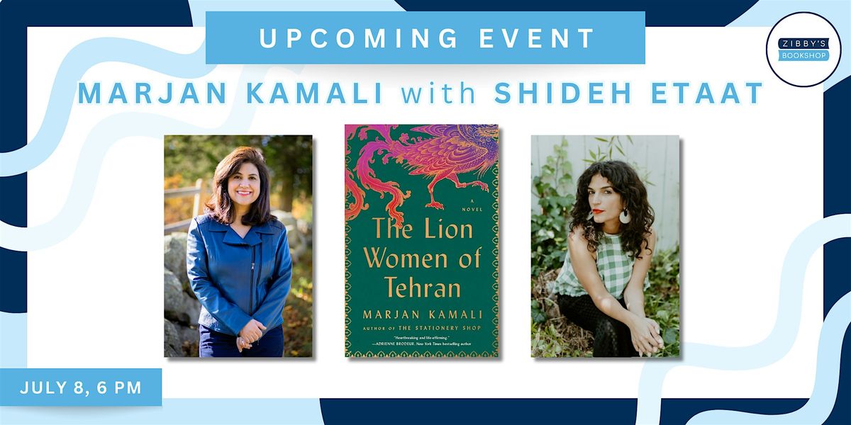 Author event! Marjan Kamali with Shideh Etaat