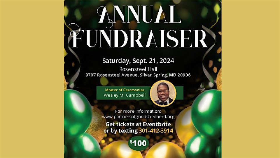 Partners of Good Shepherd Jamaica Annual Fundraiser & Dinner Dance