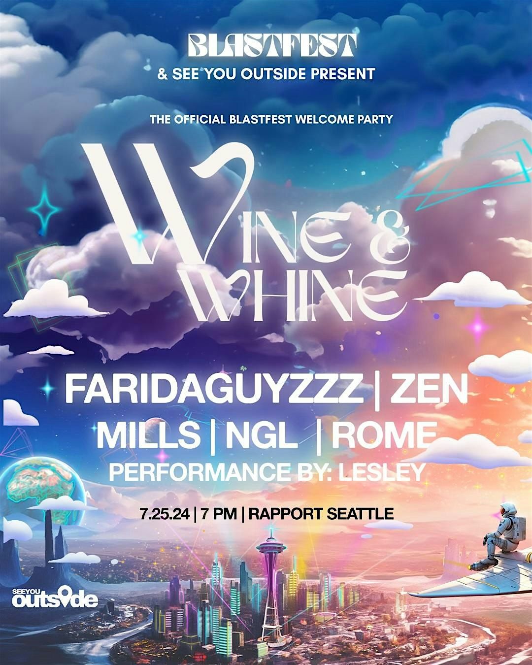 Blastfest & SeeYouOutside presents: Wine & Whine