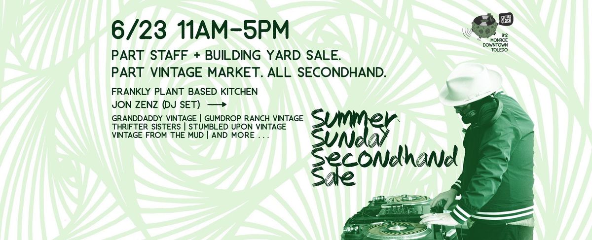 Summer Sunday Secondhand Sale