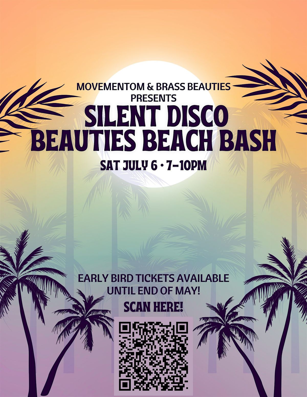 Silent Disco Beauties Beach Bash