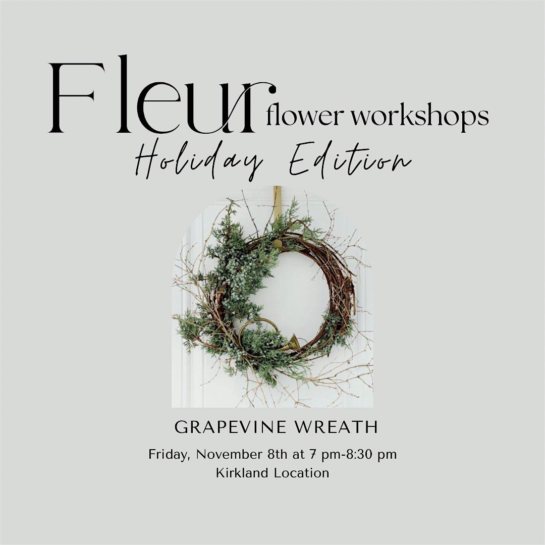 Fleur Holiday Flower Workshop