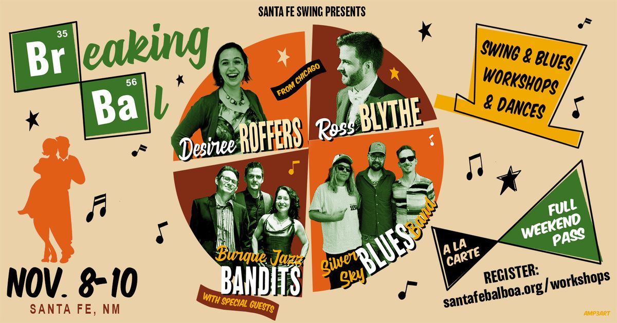 Breaking Bal: Balboa, Blues, & Lindy Hop w\/ Desiree Roffers & Ross Blythe