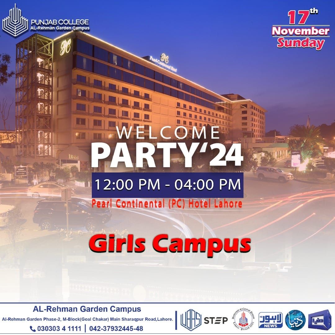 Welcome Party (Girls Campus)