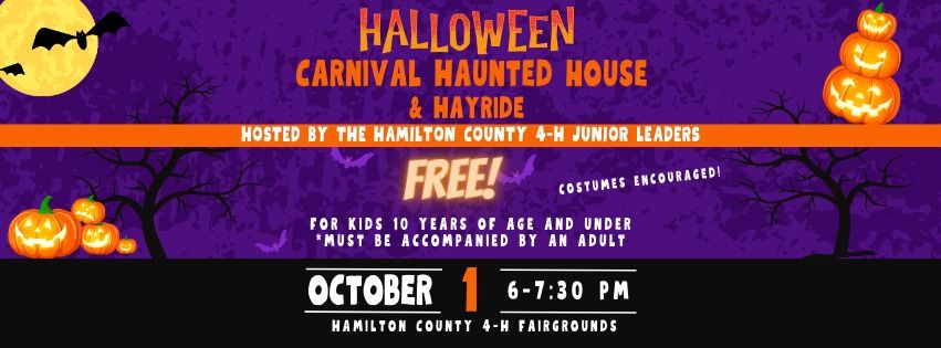 Halloween Carnival Haunted House & Hayride