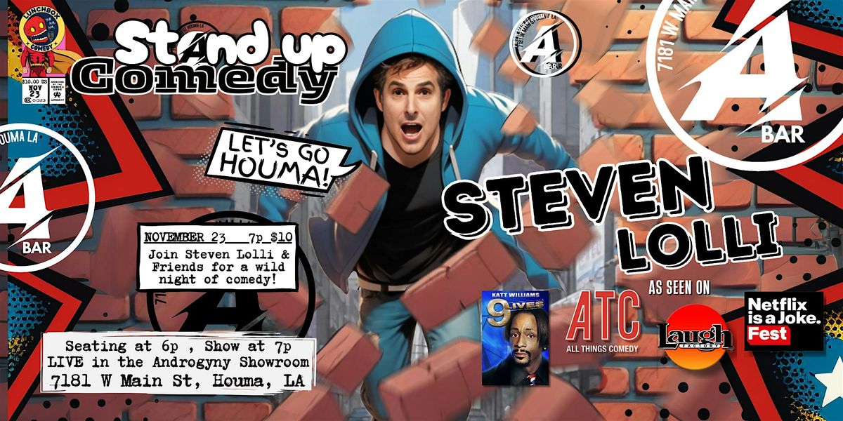 Lunchbox Comedy Presents: Stand-Up Comedy at The A-Bar : Steven Lolli