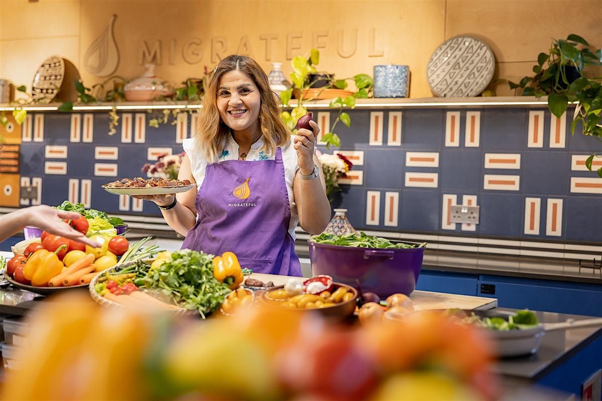 Iranian Cookery Class with Mina | Veg Friendly  | LONDON | Cookery School