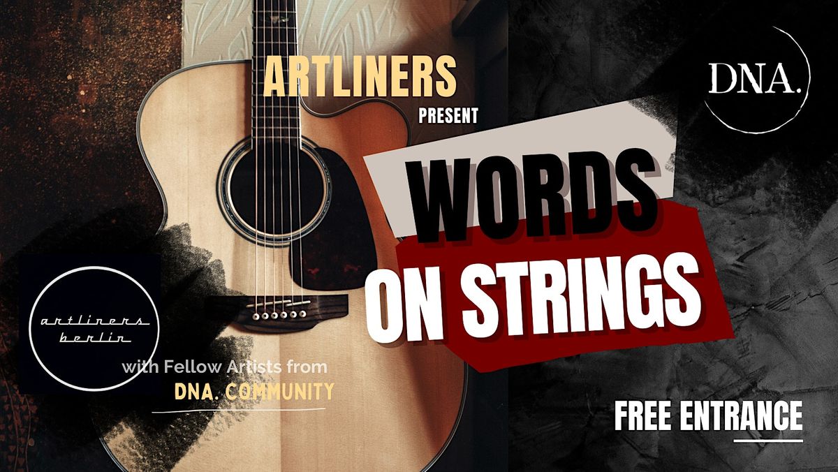 Words on Strings - Music & Poetry Show