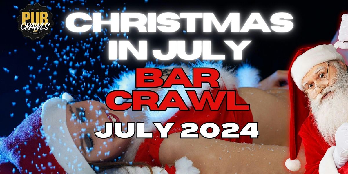 Mobile Christmas in July Bar Crawl