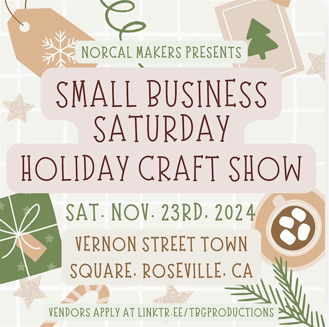 Small Business Saturday Holiday Craft Show