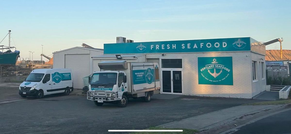 Portland Seafoods truck to Mount Gambier