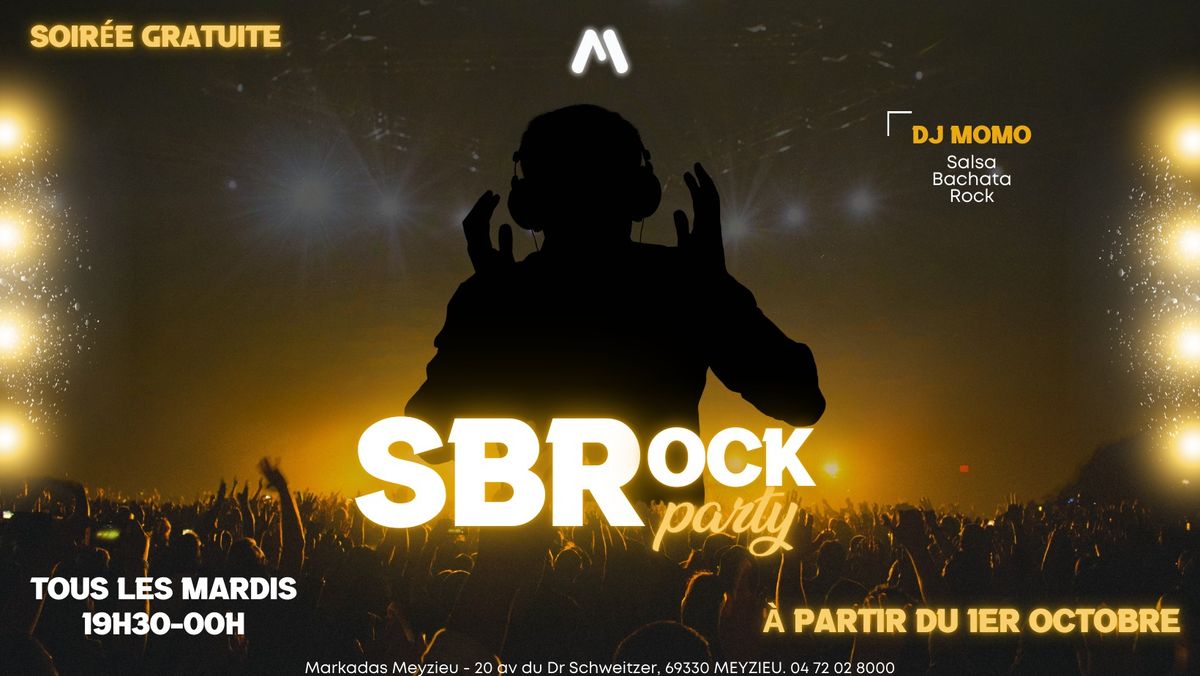 SBRock party - tous les mardis soirs - \u00e0 partir du 1er octobre