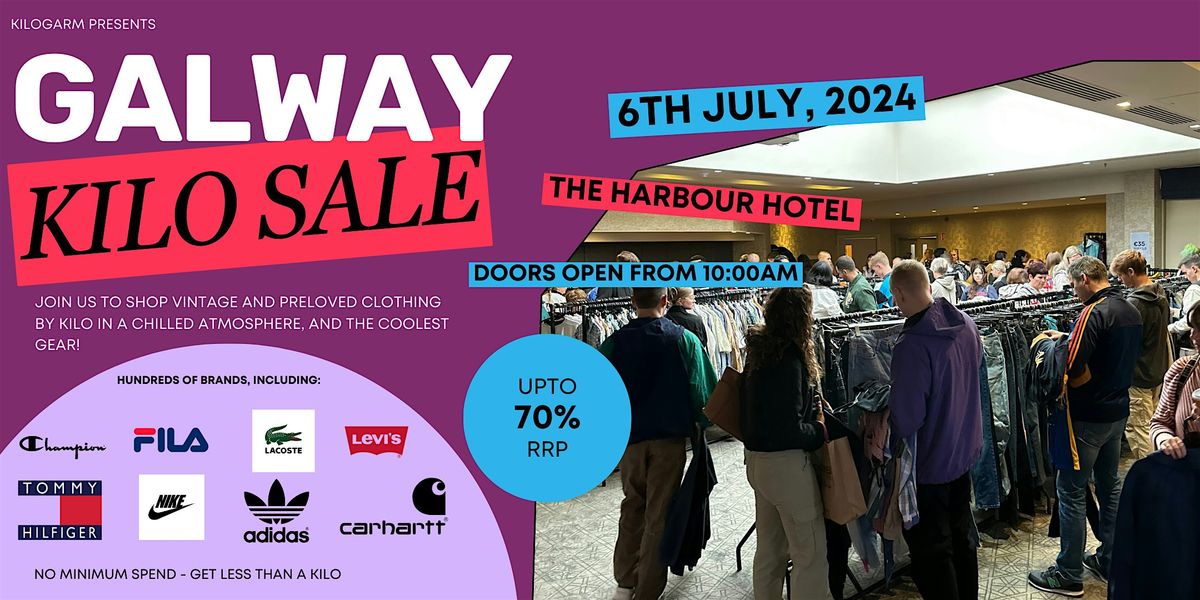 Galway Vintage Kilo Sale 6th July