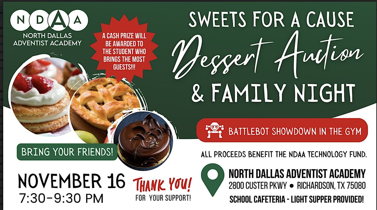 Dessert Auction