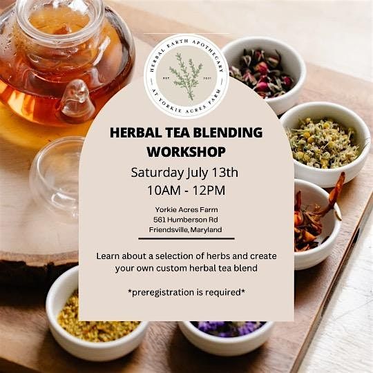 Herbal Tea Blending Workshop