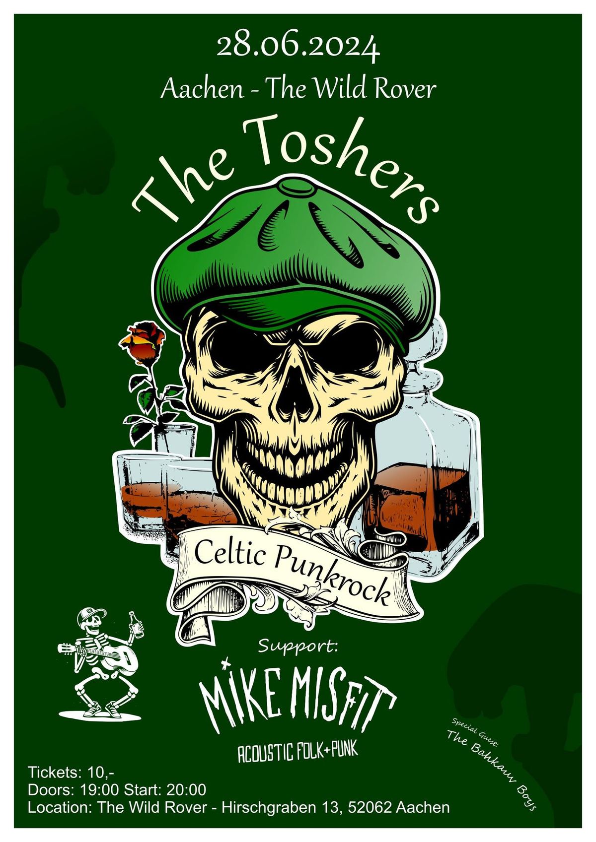 The Toshers \/ Mike Misfit - Celtic Punkrock \/ Folk \/ Punk