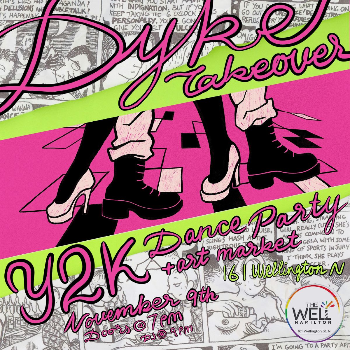 Dykes Take Over Y2K  Dance Party