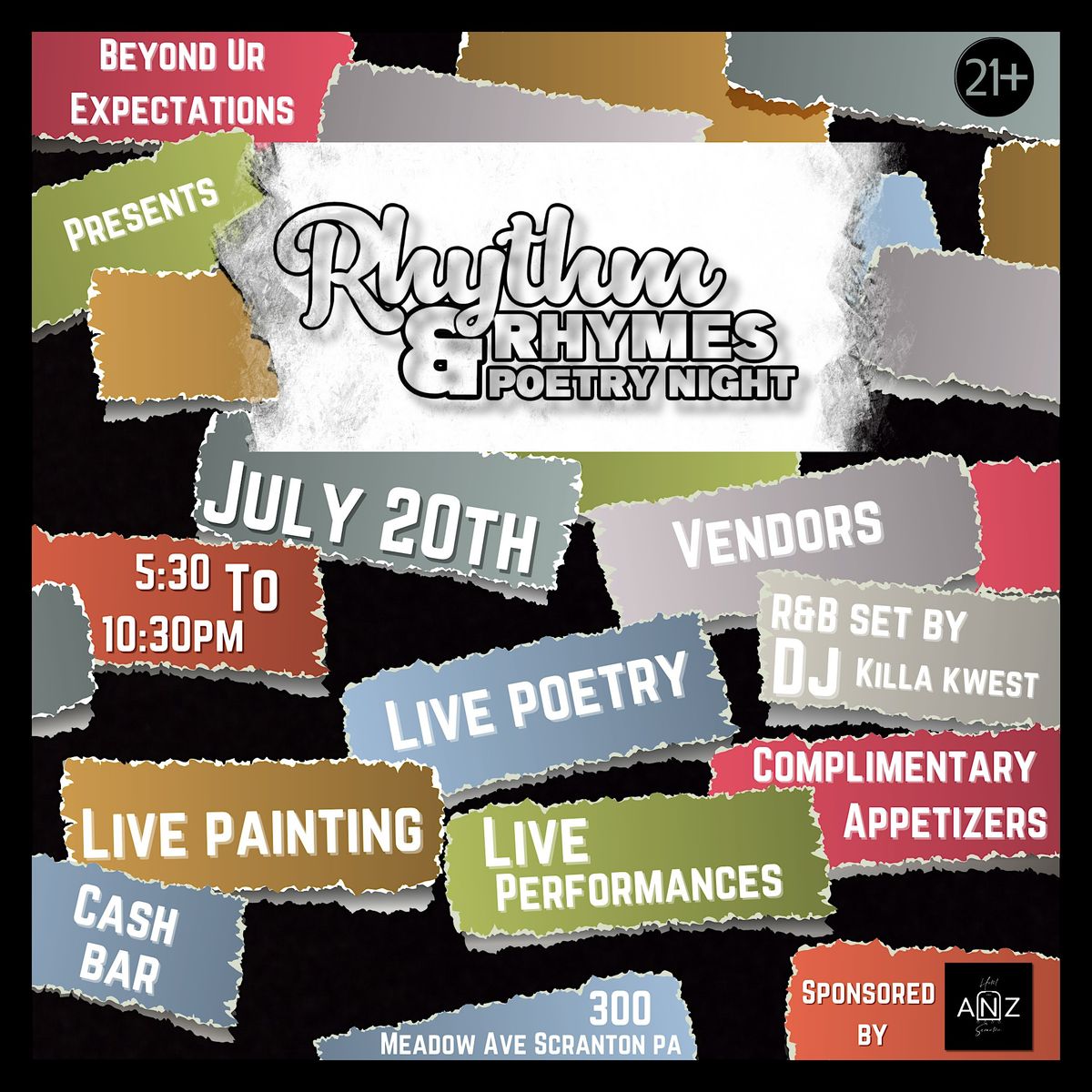 Rhythm & Rhymes Poetry Night