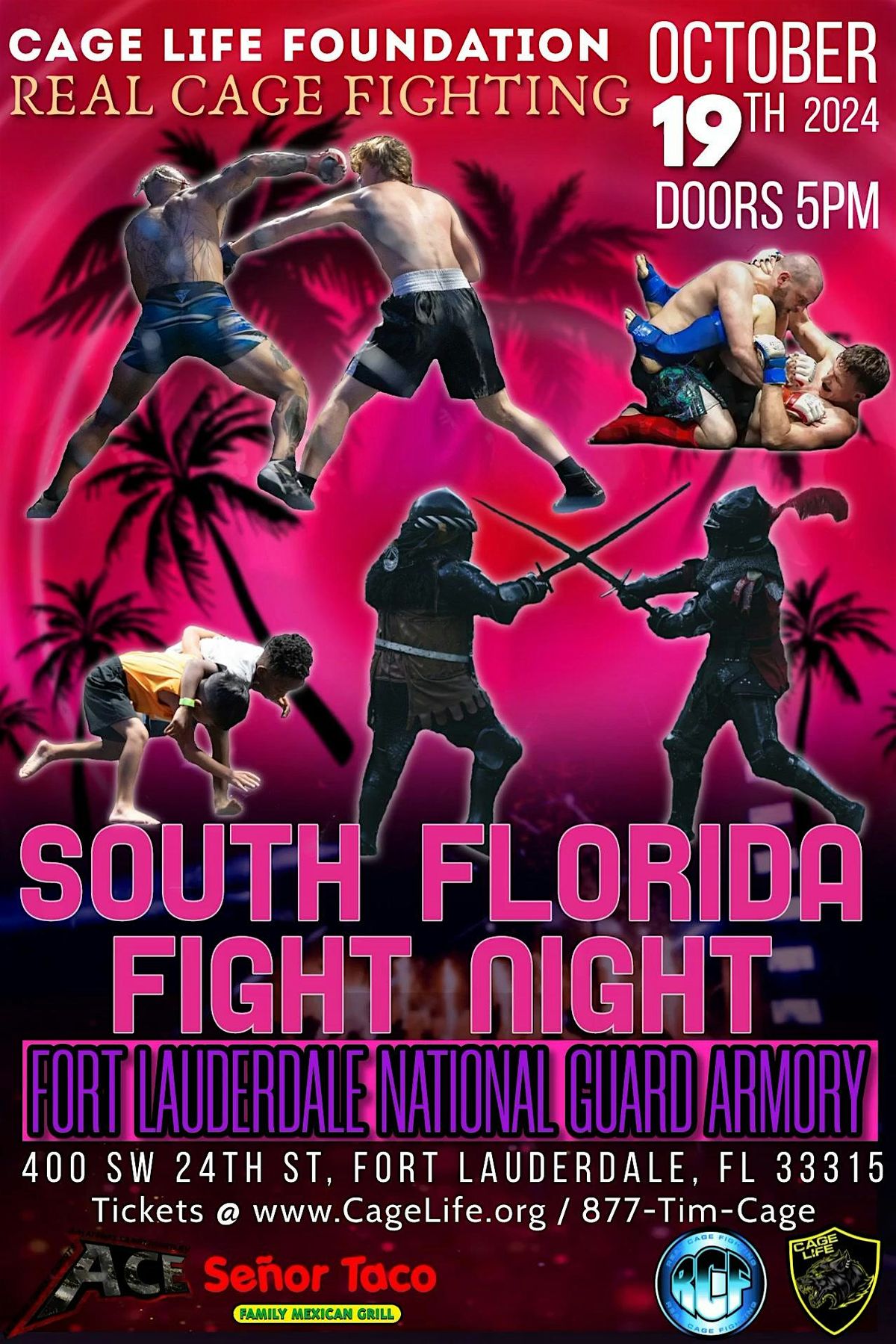 SOUTH FLORIDA FIGHT NIGHT - OCTOBER 19, 2024