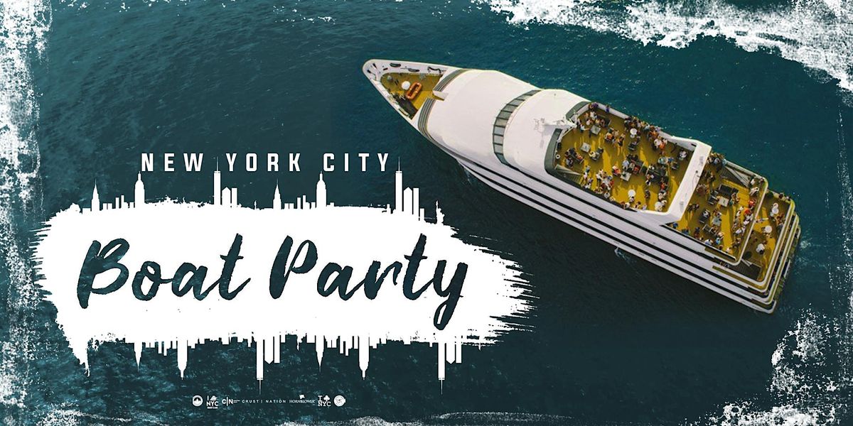 #1 NYC Boat Party Yacht Cruise | YACHT  Series Summer 2023